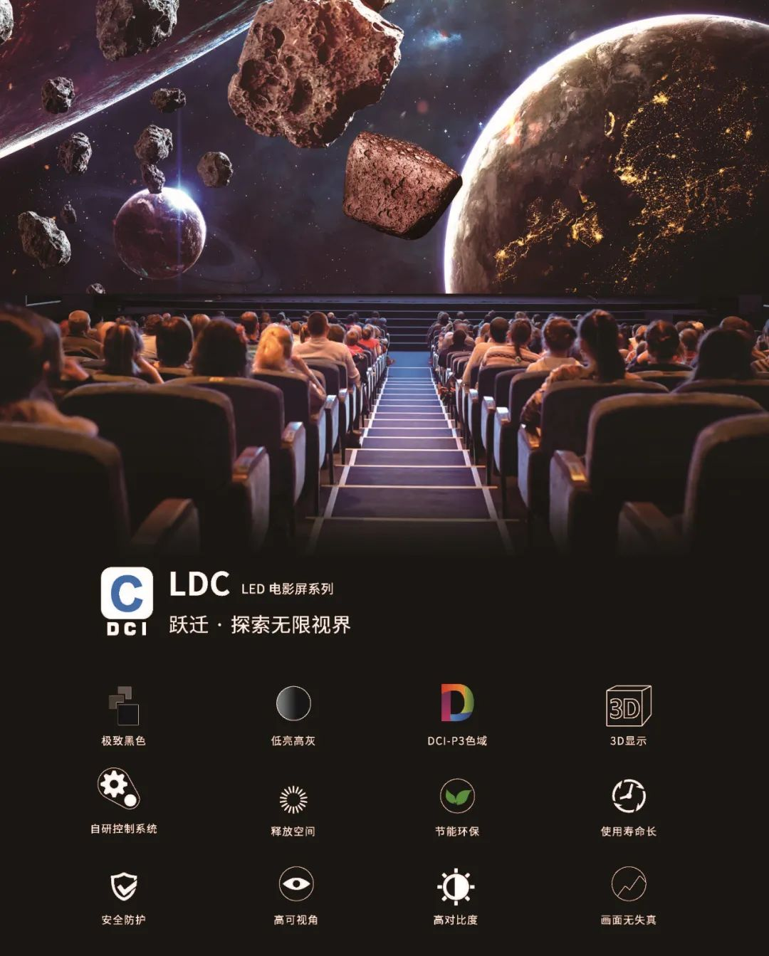 “自研+合作”全面开花，米兰milan成业内LED电影屏通过DCI认证最多企业